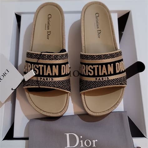 dway slide dior review|Dior dway slides women.